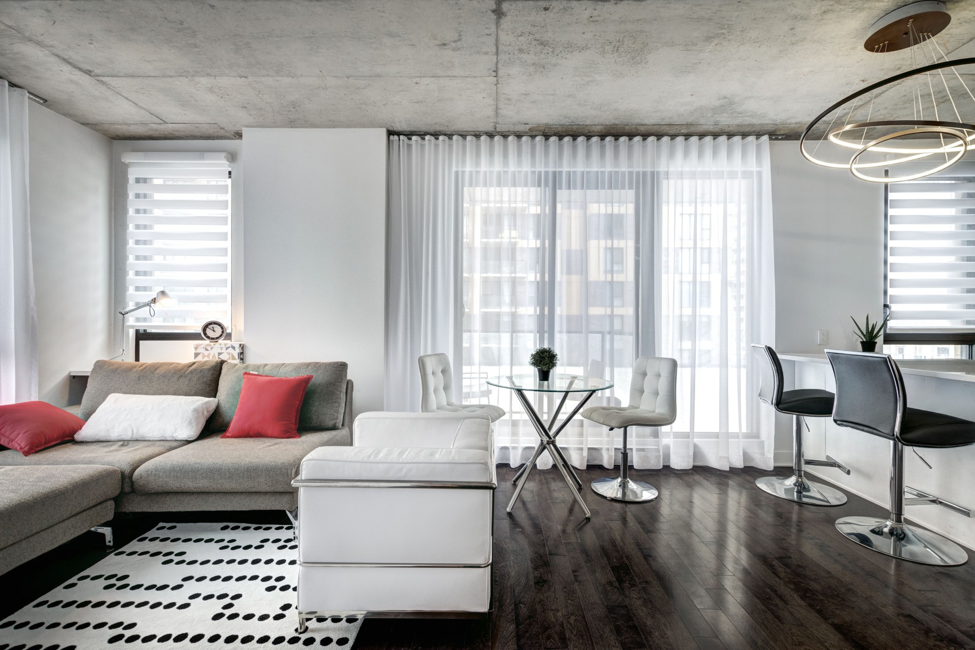 Modern furnished apartment in Montreal, Canada